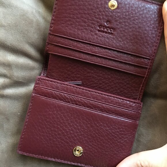 Gucci Bi-color GG Marmont Wallet - Picture 5 of 8